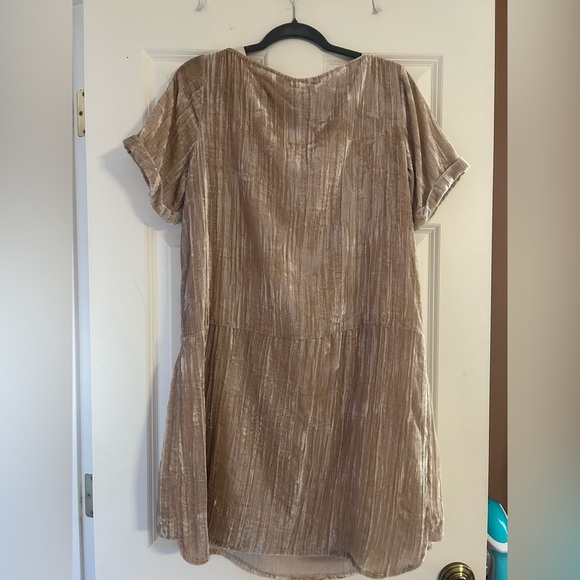 Anthropologie floreat crushed velvet shift dress - Picture 4 of 11